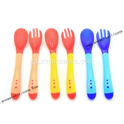 Uirlisí cistine cupáin agus spúnóg tomhais silicone 8pcs